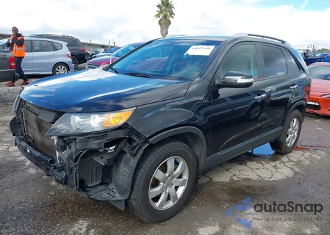 2013 Kia Sorento Lx V6 z USA, uszkodzony, nr VIN 5XYKT4A28DG348622